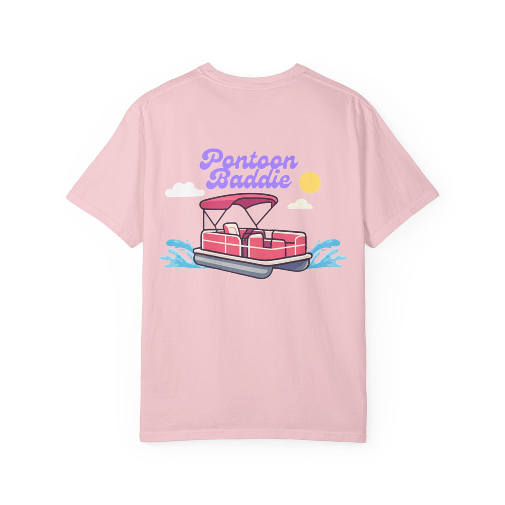 Pontoon Baddie Lake Day Tee-Shirt | Lake vibes | Summer Time Tee