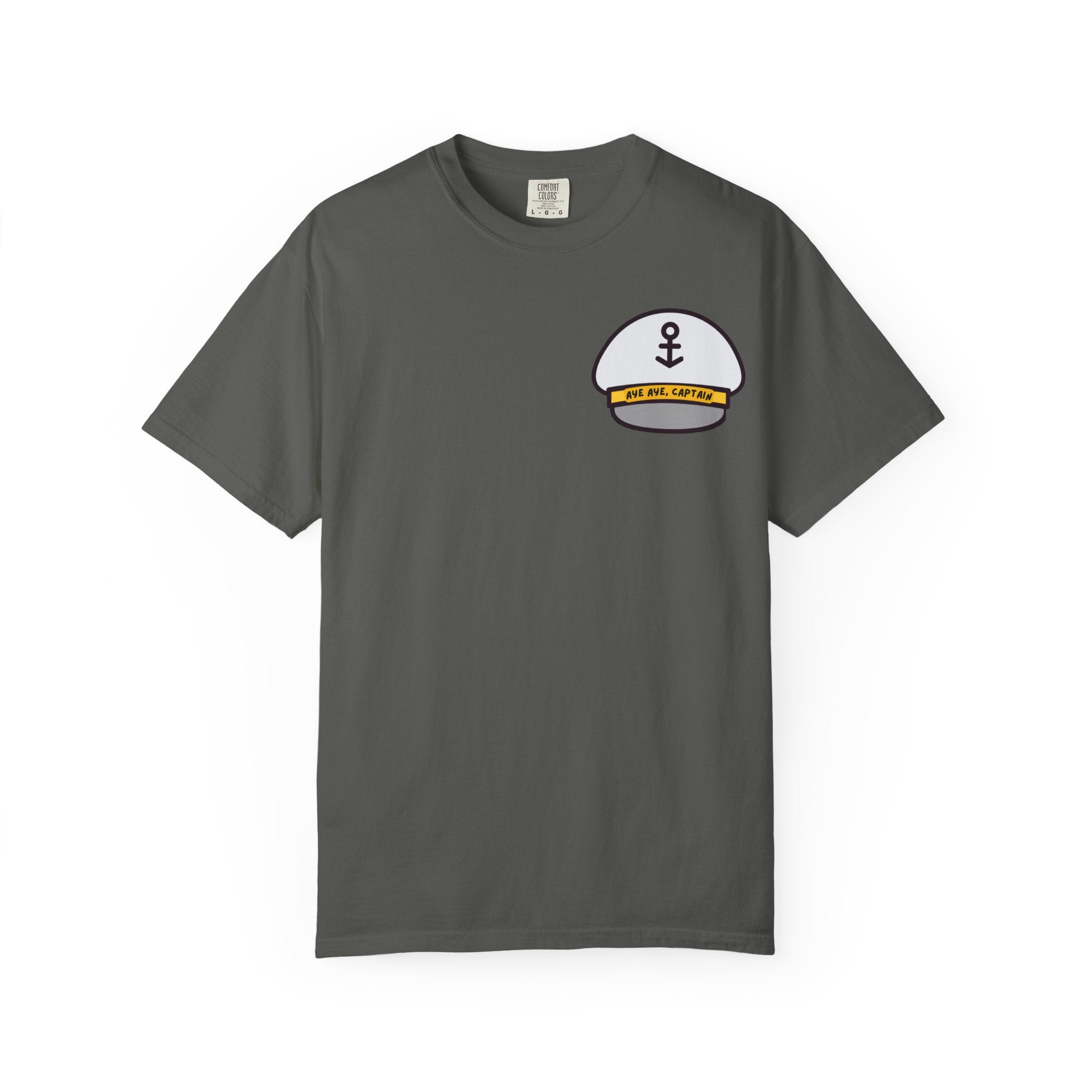 Aye Aye Captain Tee-Shirt | "Get Down to Your Skippies" Nautical Graphic Tee