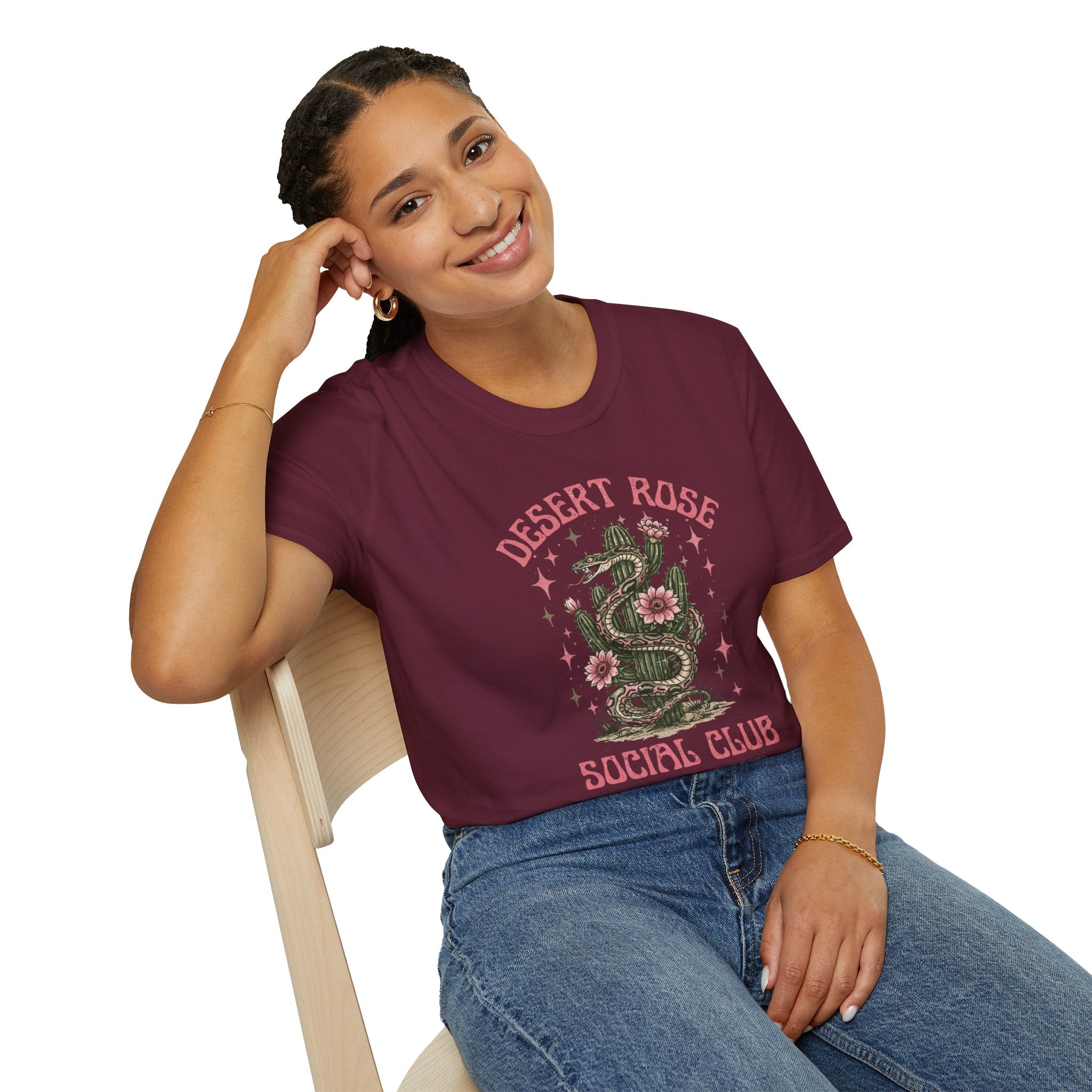 Desert Rose Social Club Tee-Shirt | Snake Graphic Tee