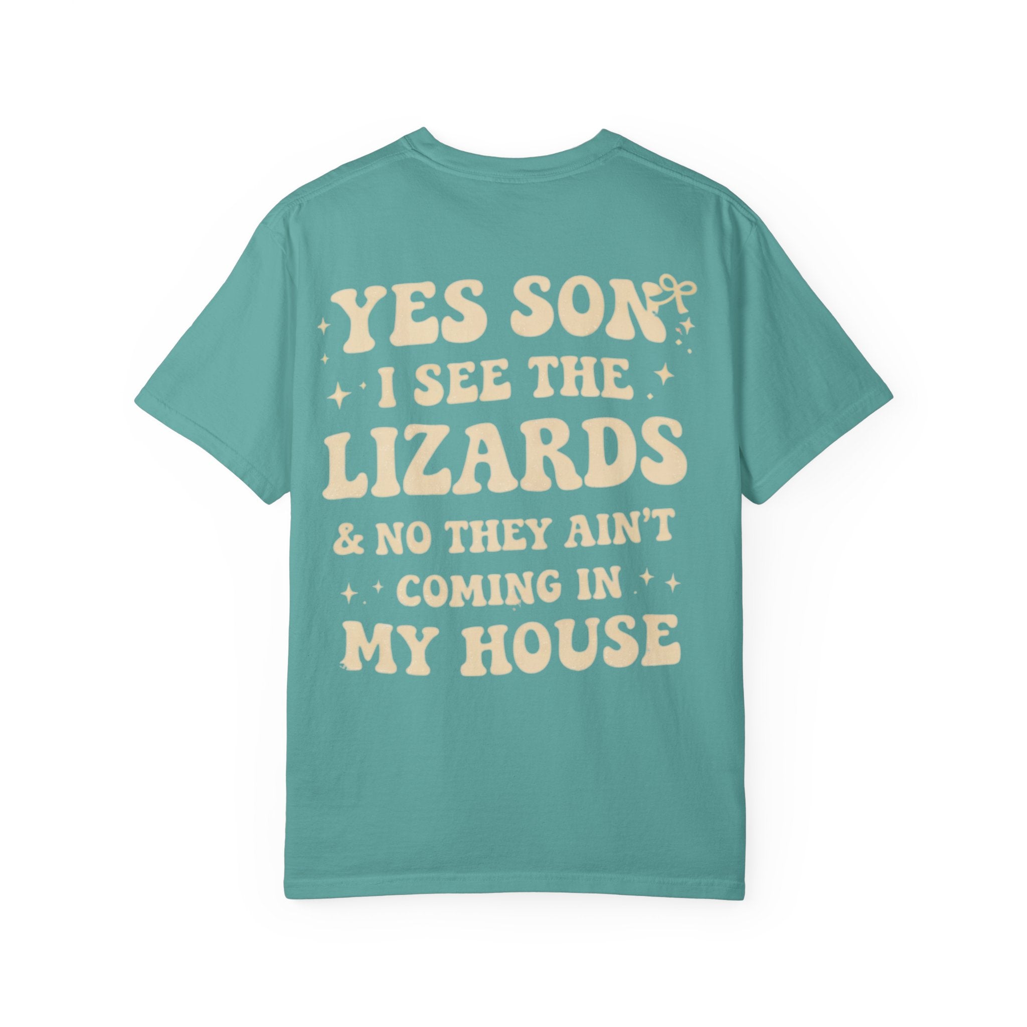 Southern Mama Chronicles T-Shirt | Viral "Yes Son I See the Lizards" Graphic Tee