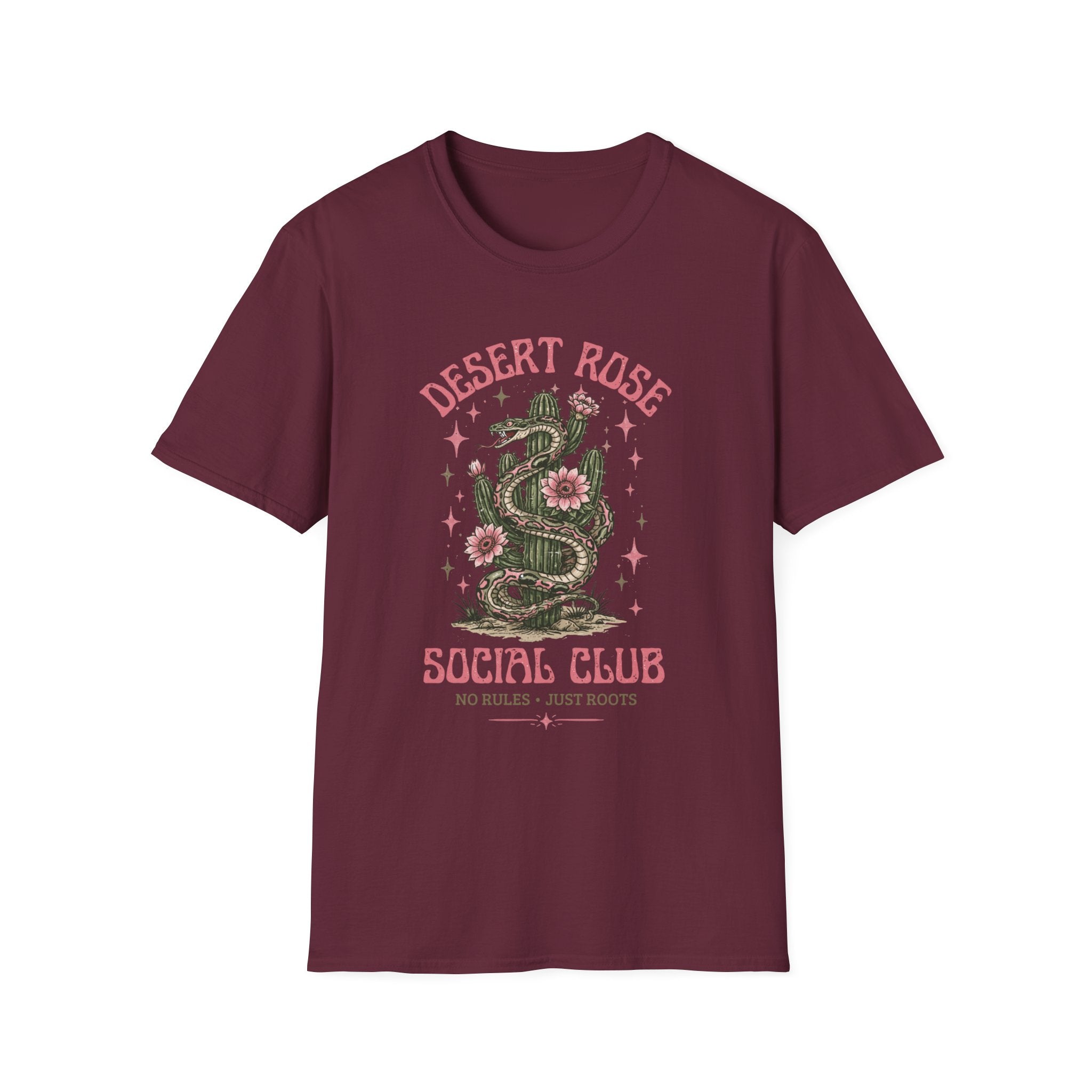 Desert Rose Social Club Tee-Shirt | Snake Graphic Tee