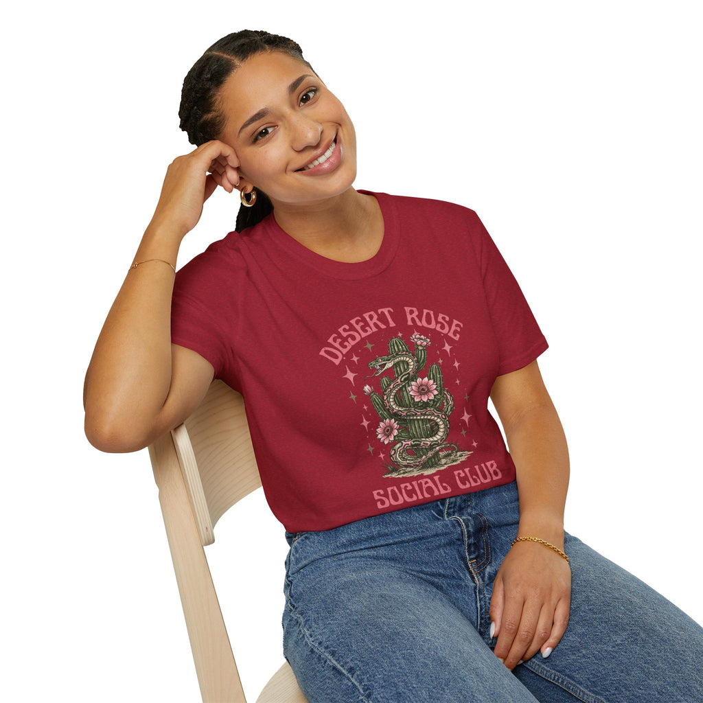 Desert Rose Social Club Tee-Shirt | Snake Graphic Tee
