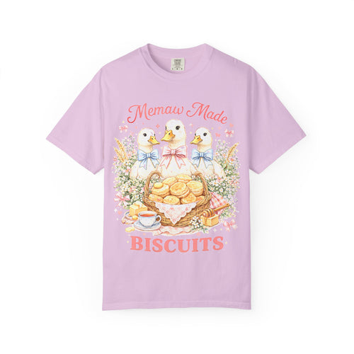 "Memaw Made Biscuits" Funny T-Shirt | Southern Girlie | Cute Ducks