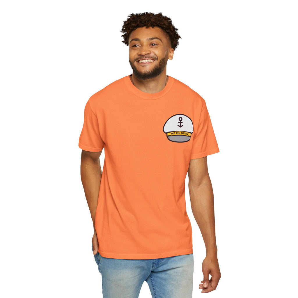 Aye Aye Captain Tee-Shirt | "Get Down to Your Skippies" Nautical Graphic Tee