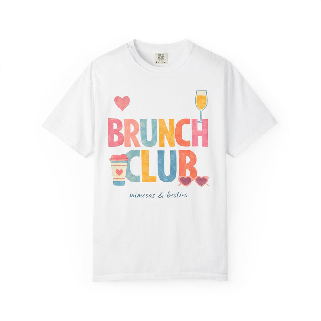 Brunch Club | Southern Style T-Shirt | Mimosas & Besties Graphic Tee