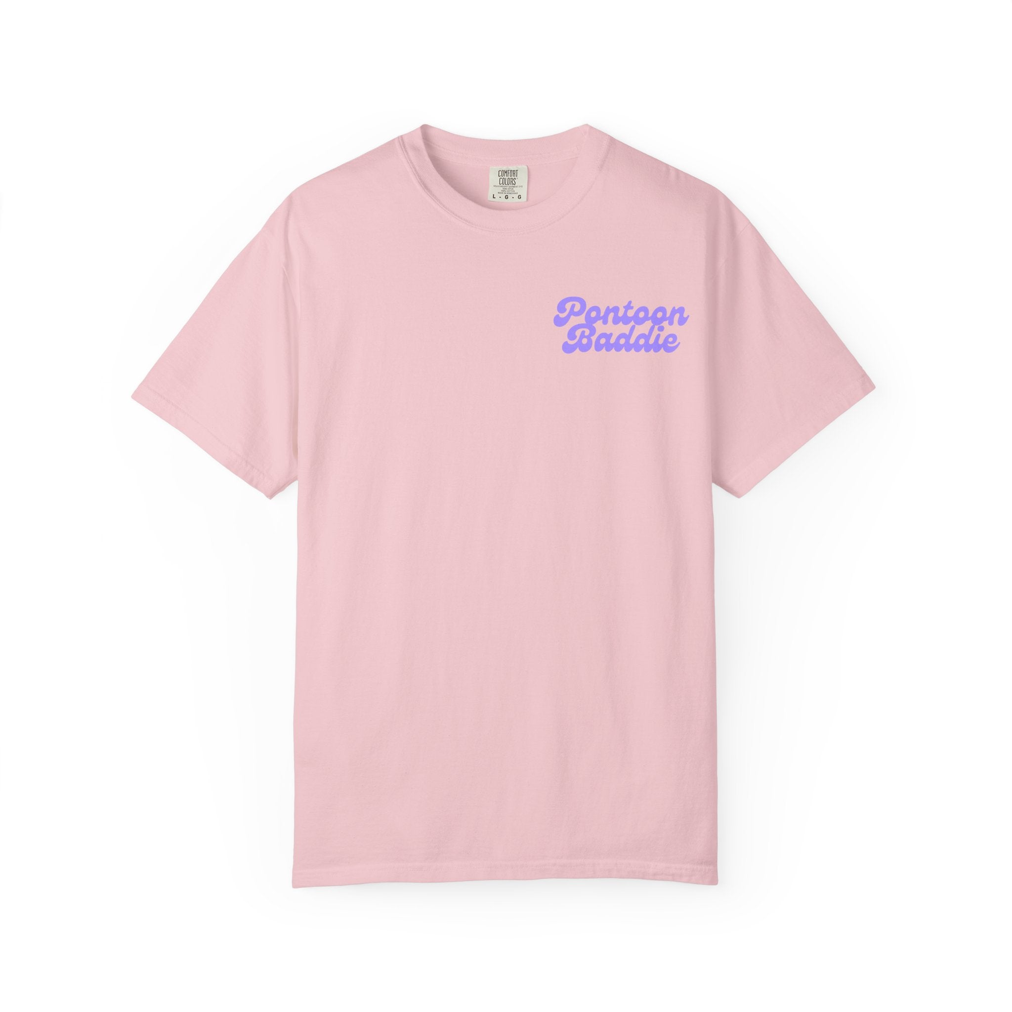 Pontoon Baddie Lake Day Tee-Shirt | Lake vibes | Summer Time Tee