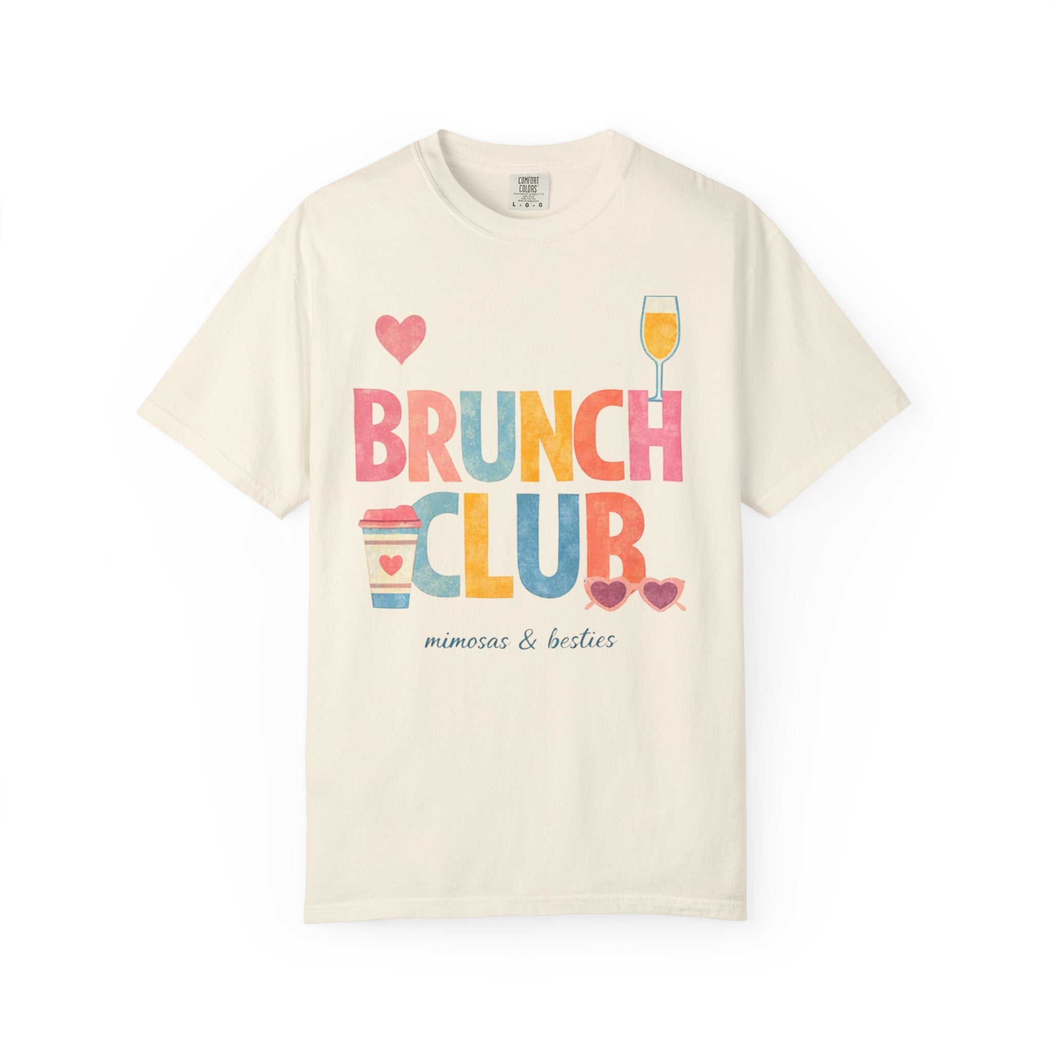 Brunch Club | Southern Style T-Shirt | Mimosas & Besties Graphic Tee