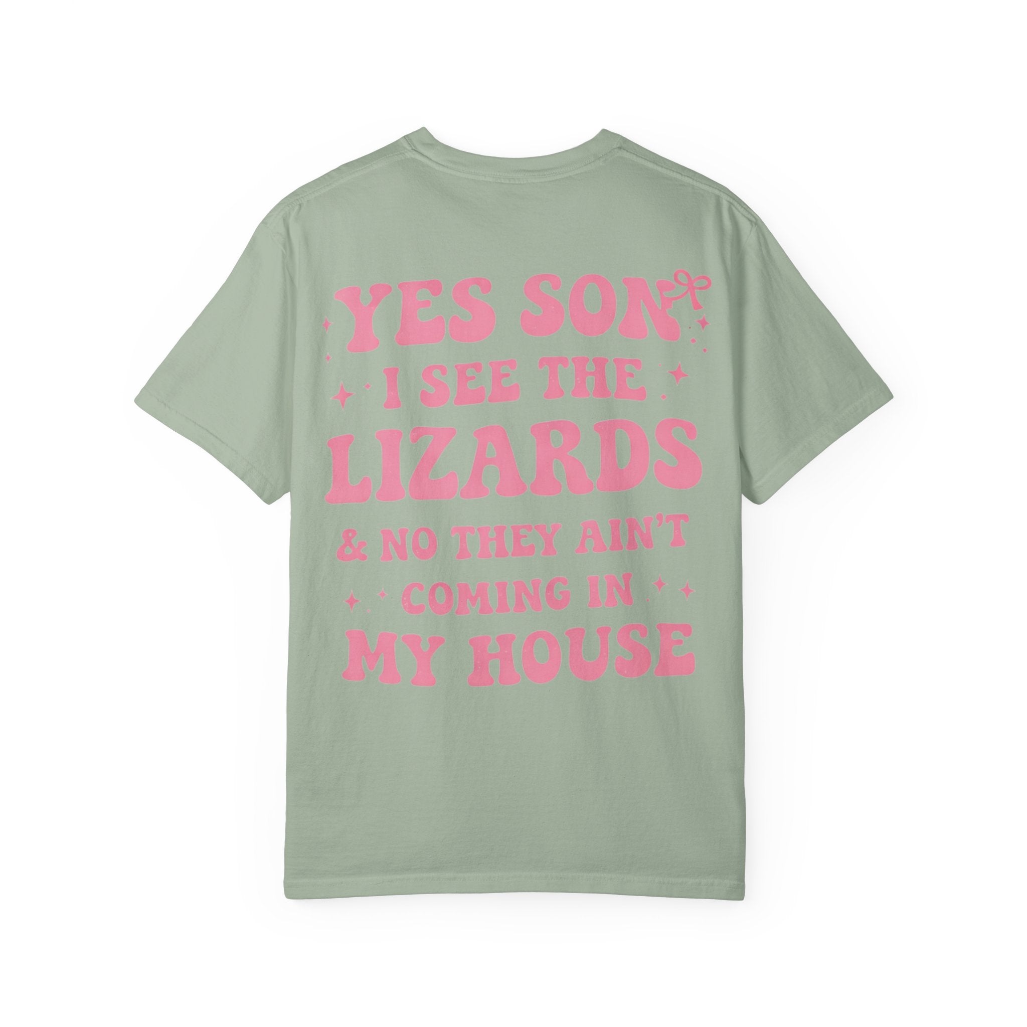 Southern Mama Chronicles T‑Shirt | “Yes Son I See the Lizards” |Funny Mom Graphic Tee