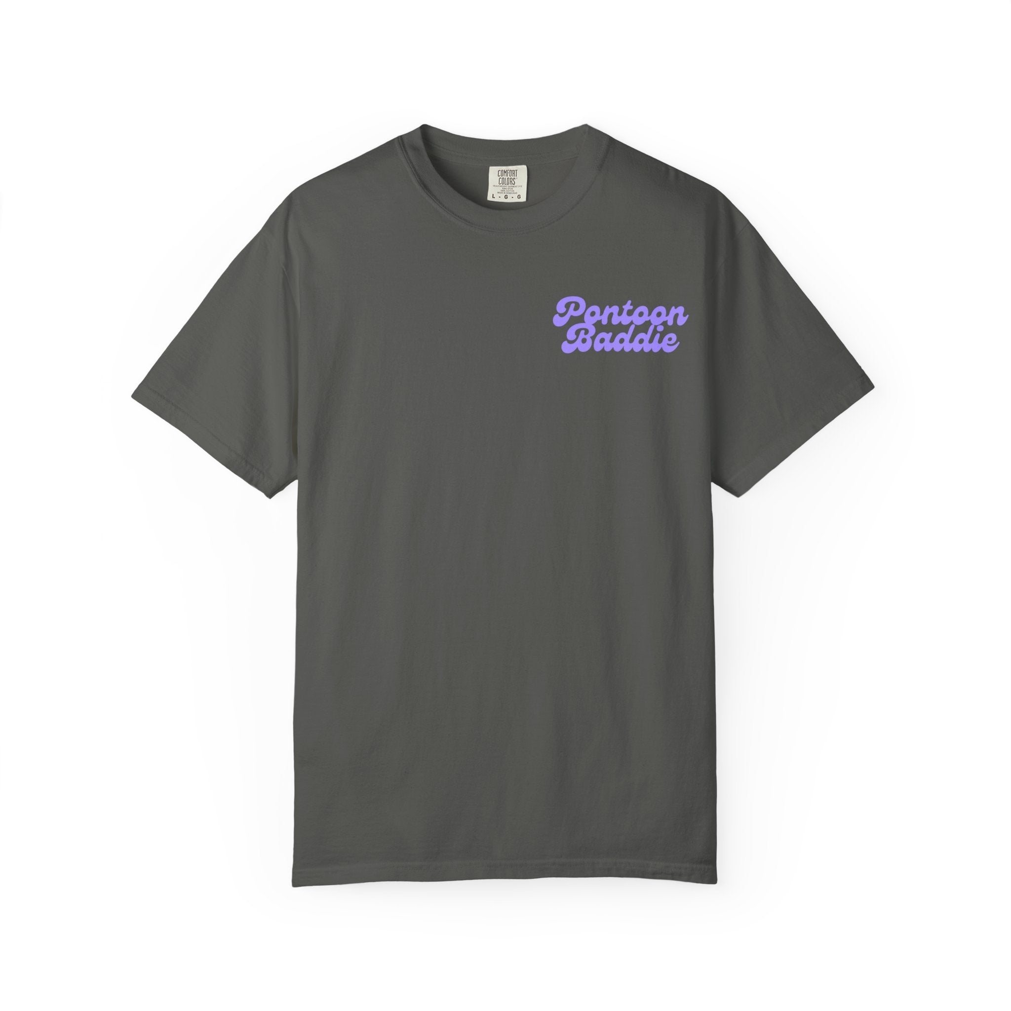 Pontoon Baddie Lake Day Tee-Shirt | Lake vibes | Summer Time Tee