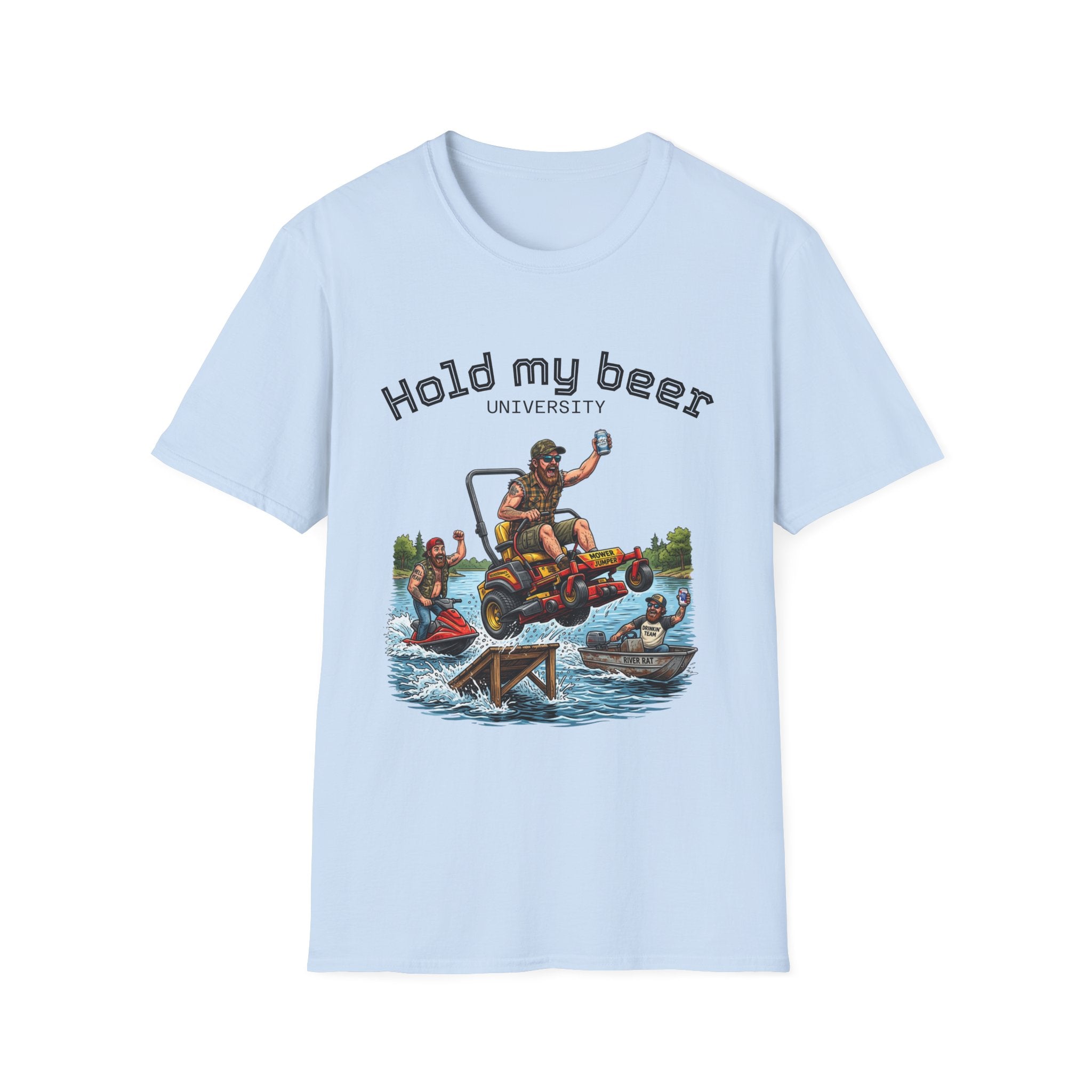 Hold My Beer Tee-Shirt | Lake Day | Jet Ski Funny Summer Tee