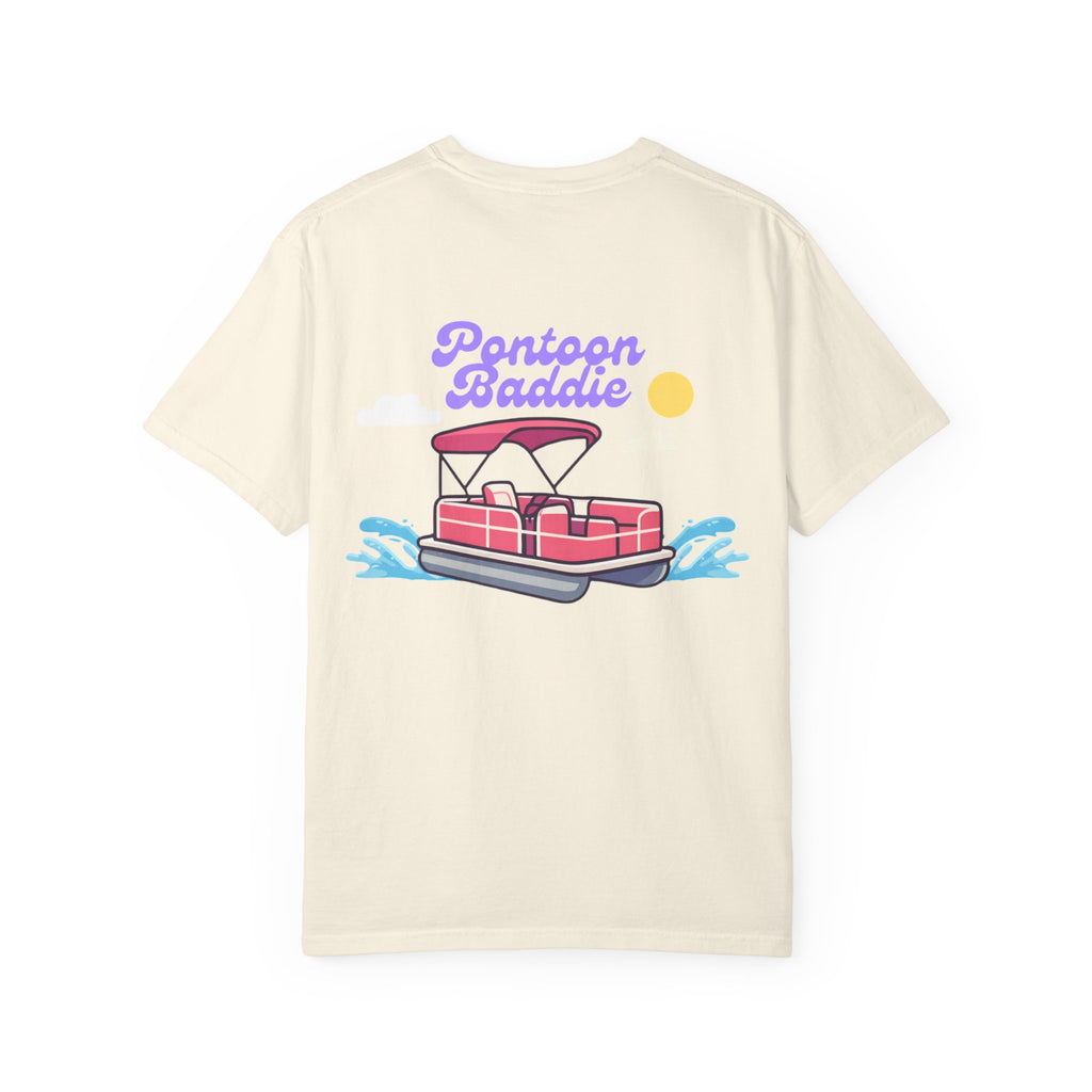 Pontoon Baddie Lake Day Tee-Shirt | Lake vibes | Summer Time Tee