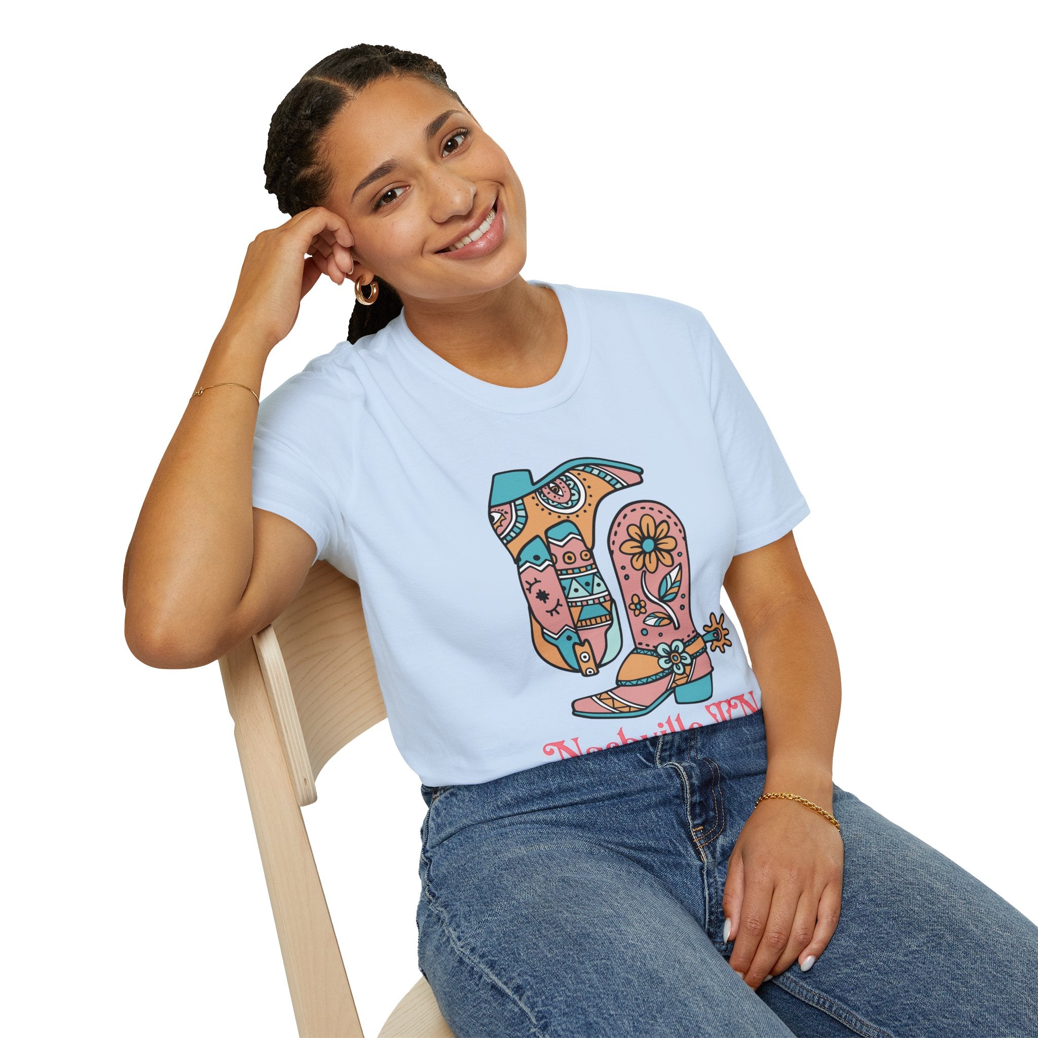 Nashville Boots Tee-Shirt | Nashville, TN Western Tee- Shirt