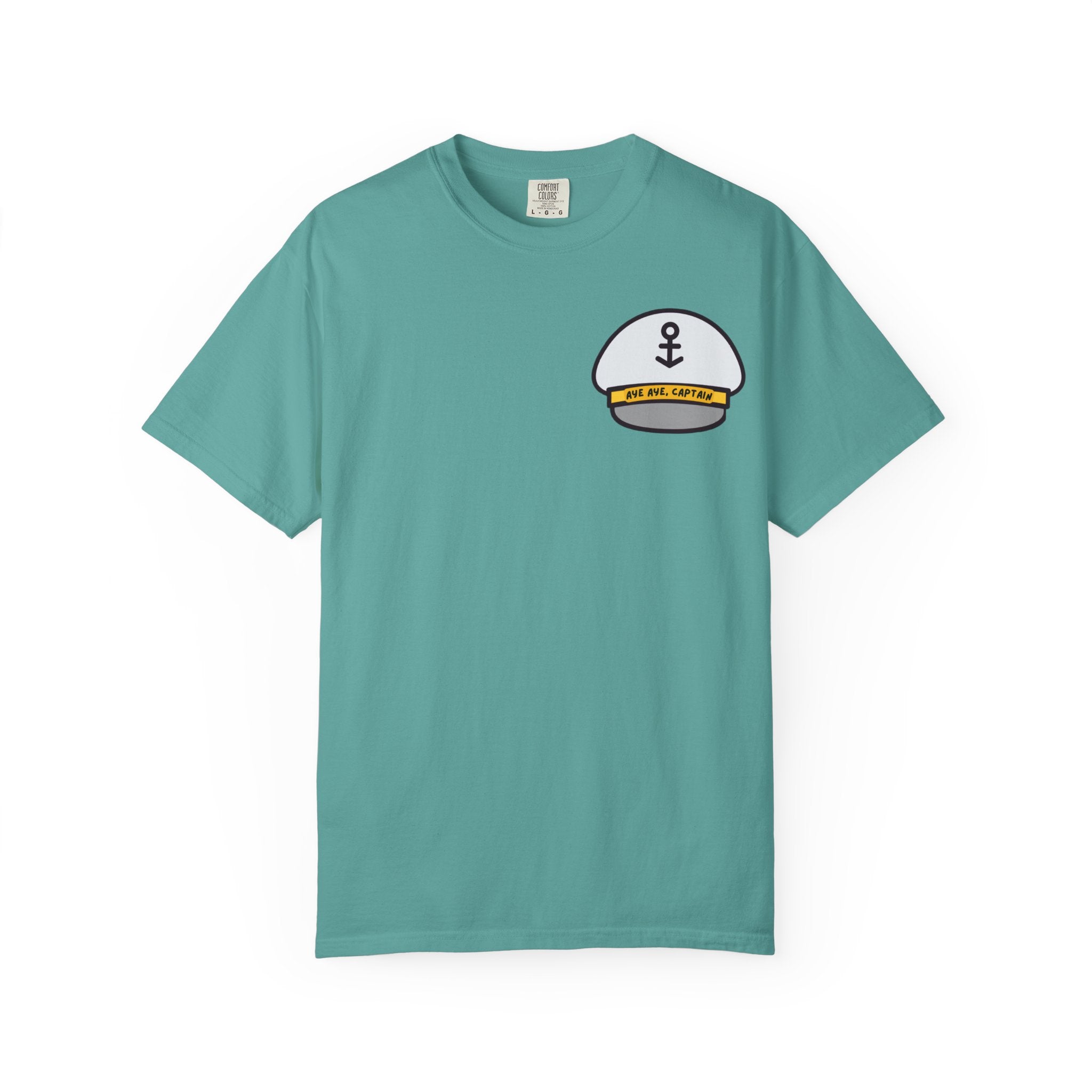 Aye Aye Captain Tee-Shirt | "Get Down to Your Skippies" Nautical Graphic Tee