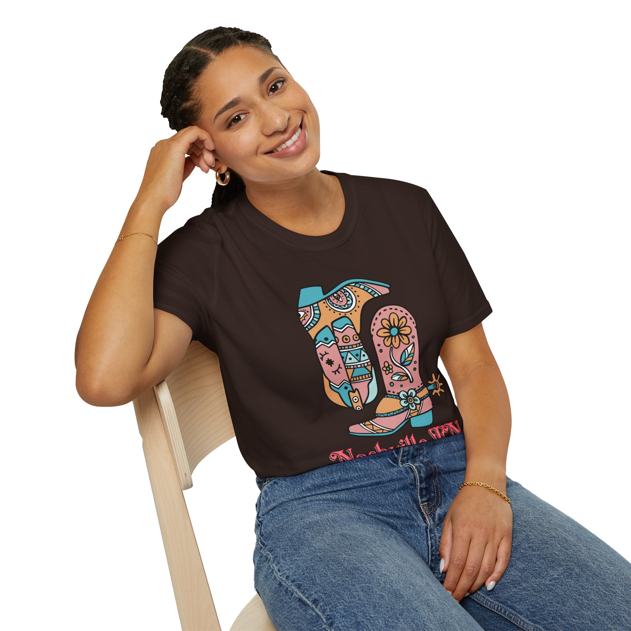 Nashville Boots Tee-Shirt | Nashville, TN Western Tee- Shirt