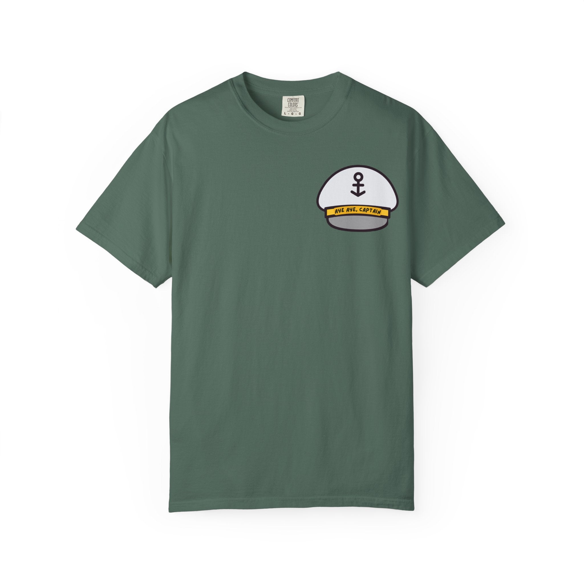 Aye Aye Captain Tee-Shirt | "Get Down to Your Skippies" Nautical Graphic Tee