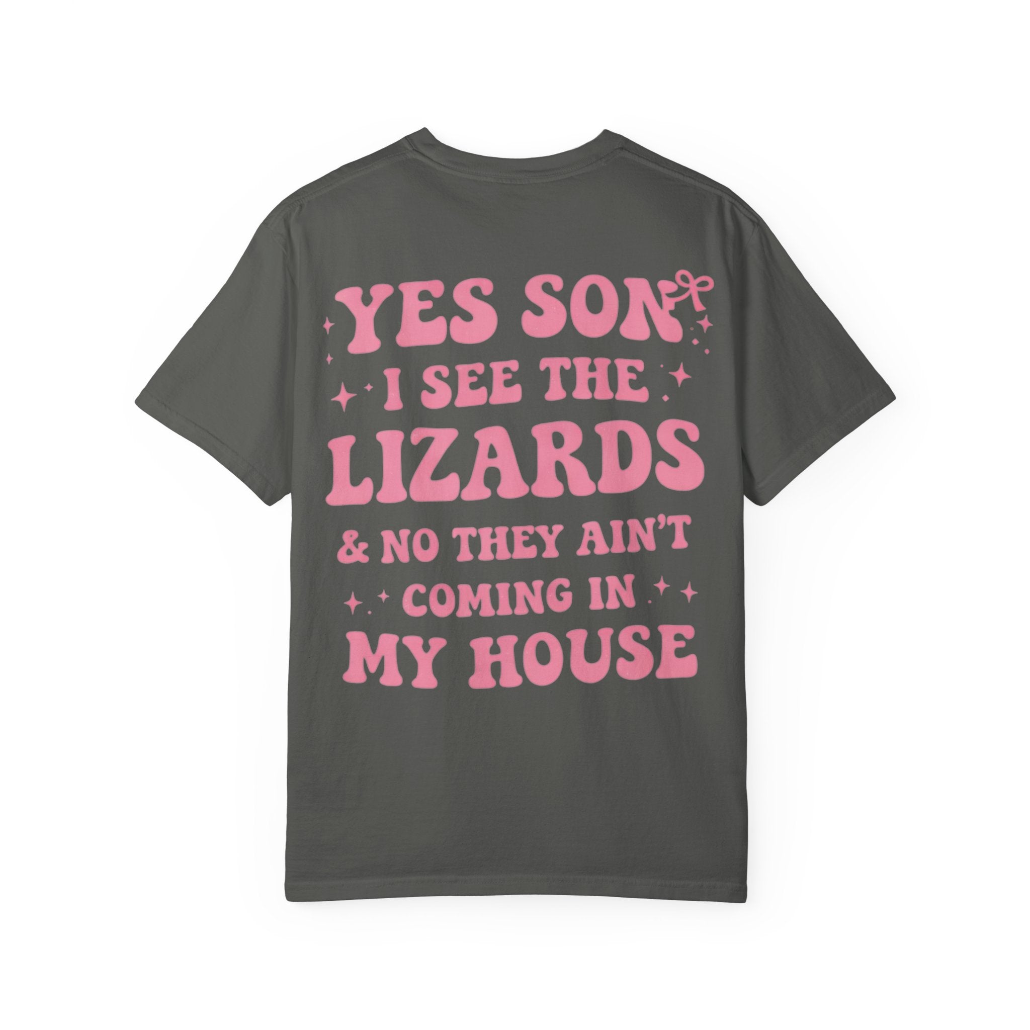 Southern Mama Chronicles T‑Shirt | “Yes Son I See the Lizards” |Funny Mom Graphic Tee