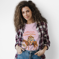Y'allternate Transportation Viral-Tee | Southern Besties on Horseback| Bestfriends