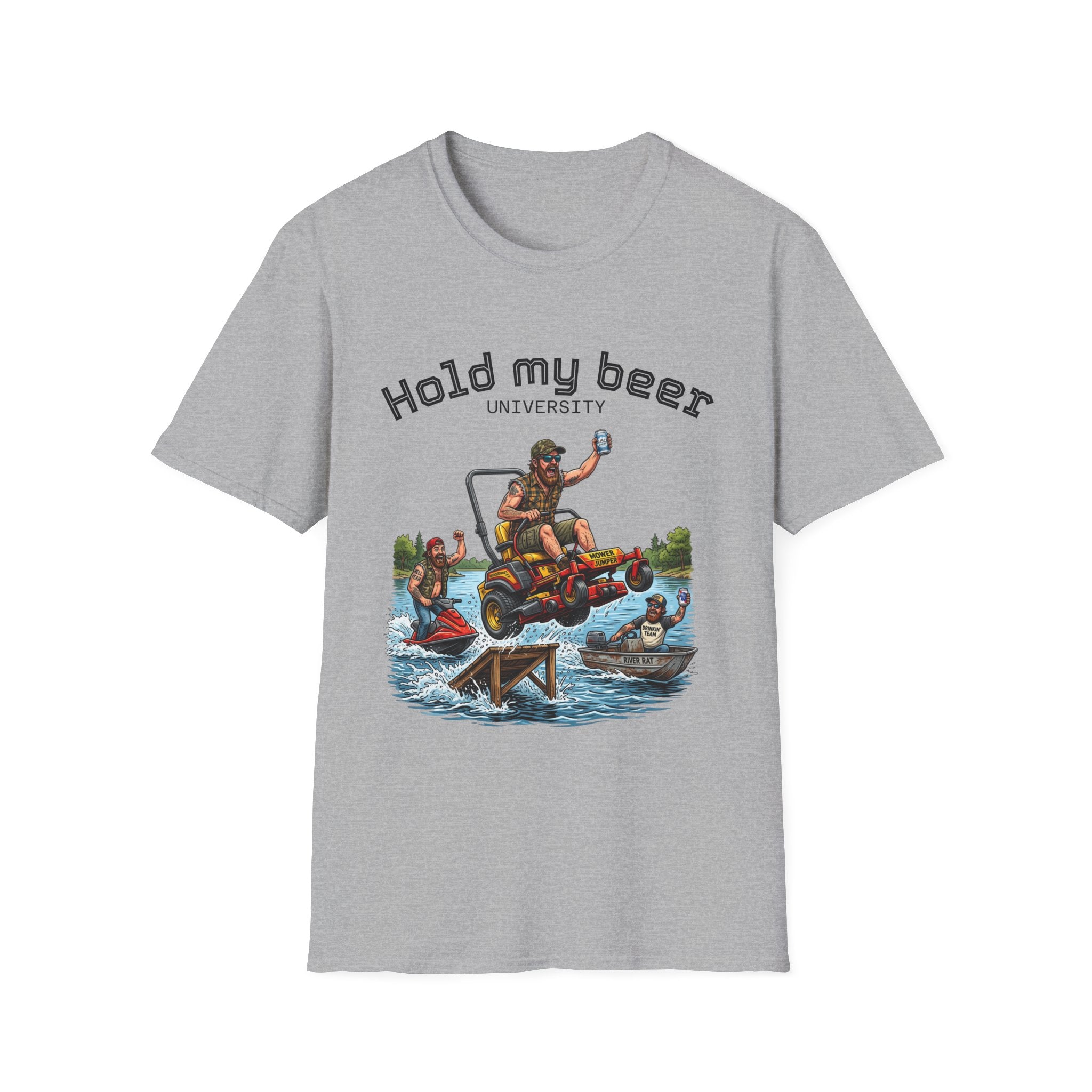 Hold My Beer Tee-Shirt | Lake Day | Jet Ski Funny Summer Tee