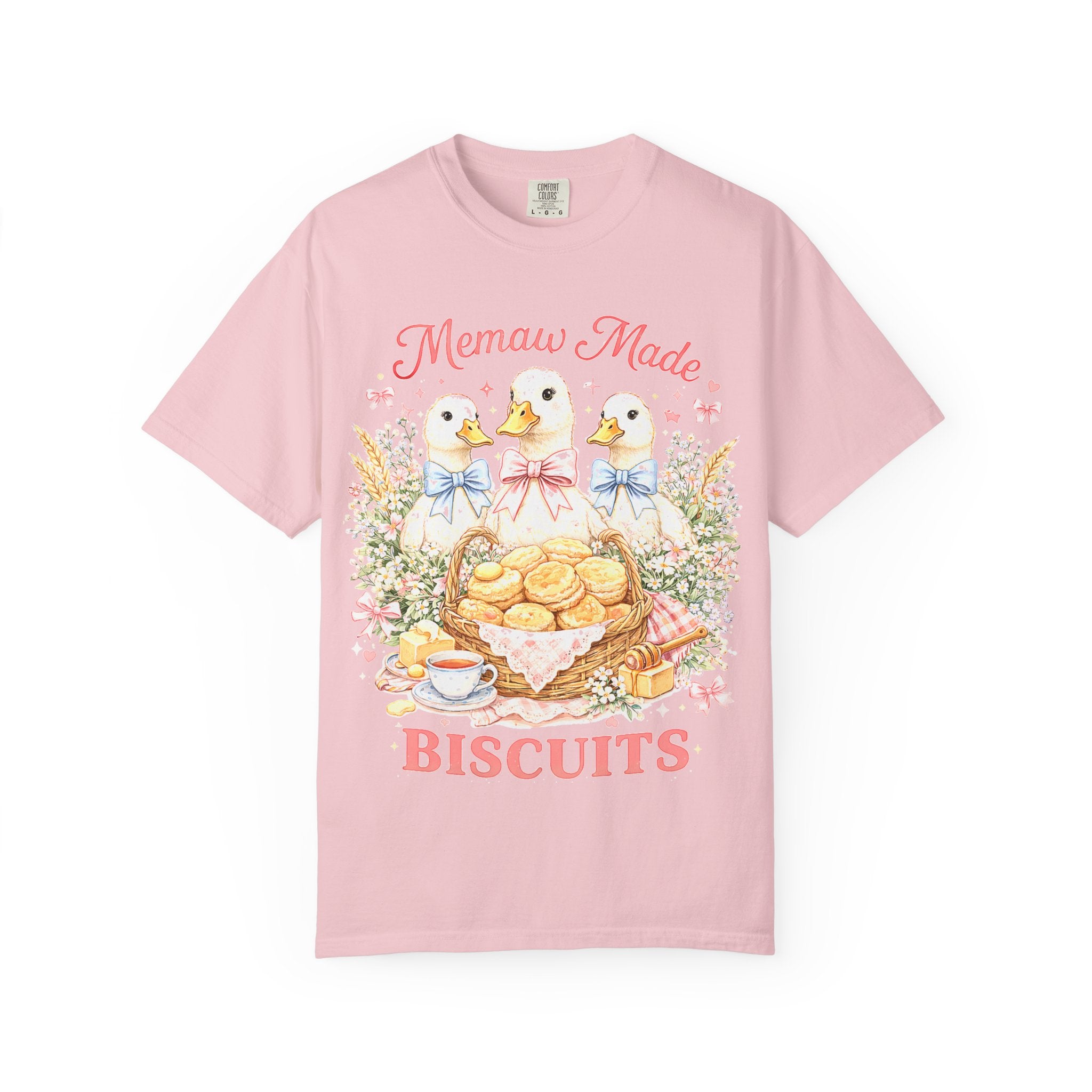 "Memaw Made Biscuits" Funny T-Shirt | Southern Girlie | Cute Ducks