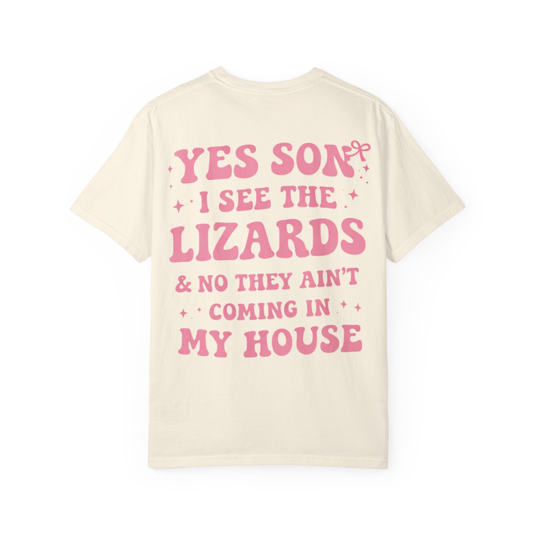 Southern Mama Chronicles T‑Shirt | “Yes Son I See the Lizards” |Funny Mom Graphic Tee