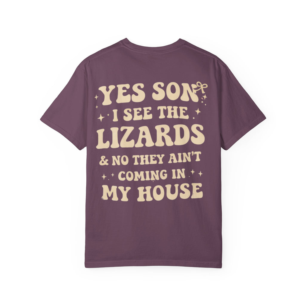 Southern Mama Chronicles T-Shirt | Viral "Yes Son I See the Lizards" Graphic Tee