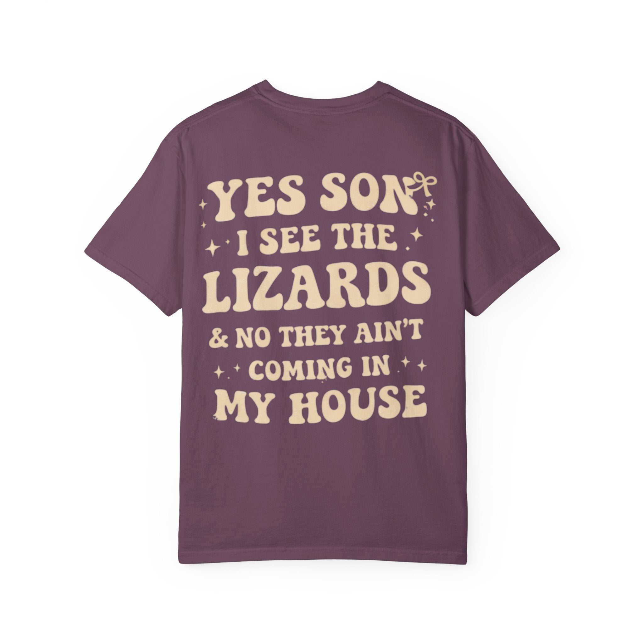 Southern Mama Chronicles T-Shirt | Viral "Yes Son I See the Lizards" Graphic Tee