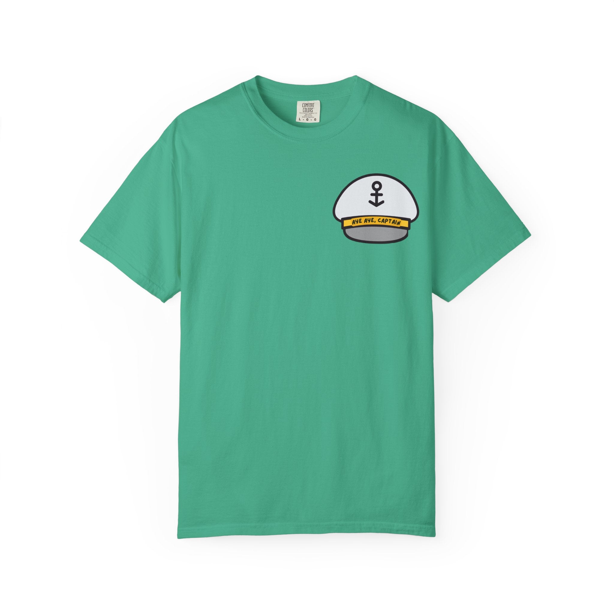 Aye Aye Captain Tee-Shirt | "Get Down to Your Skippies" Nautical Graphic Tee
