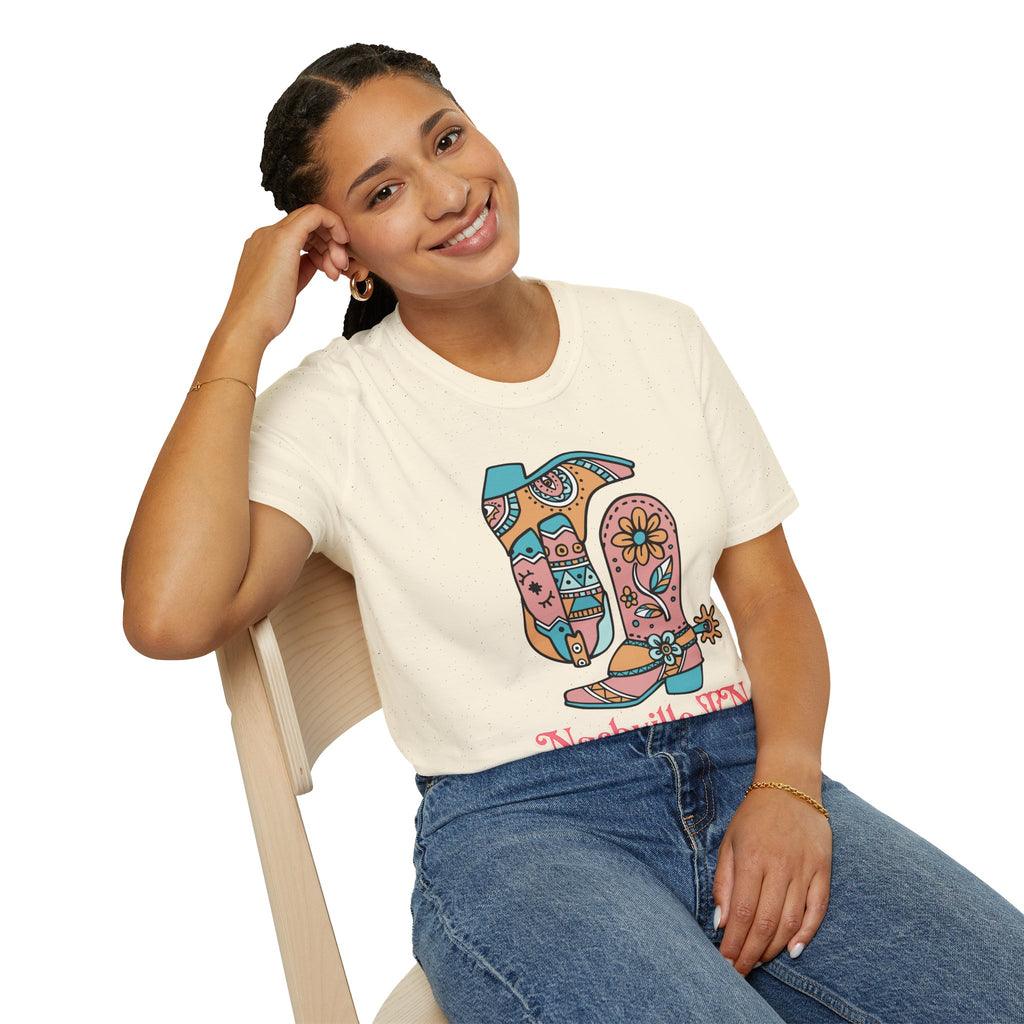 Nashville Boots Tee-Shirt | Nashville, TN Western Tee- Shirt