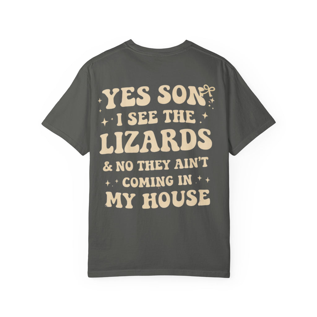 Southern Mama Chronicles T-Shirt | Viral "Yes Son I See the Lizards" Graphic Tee