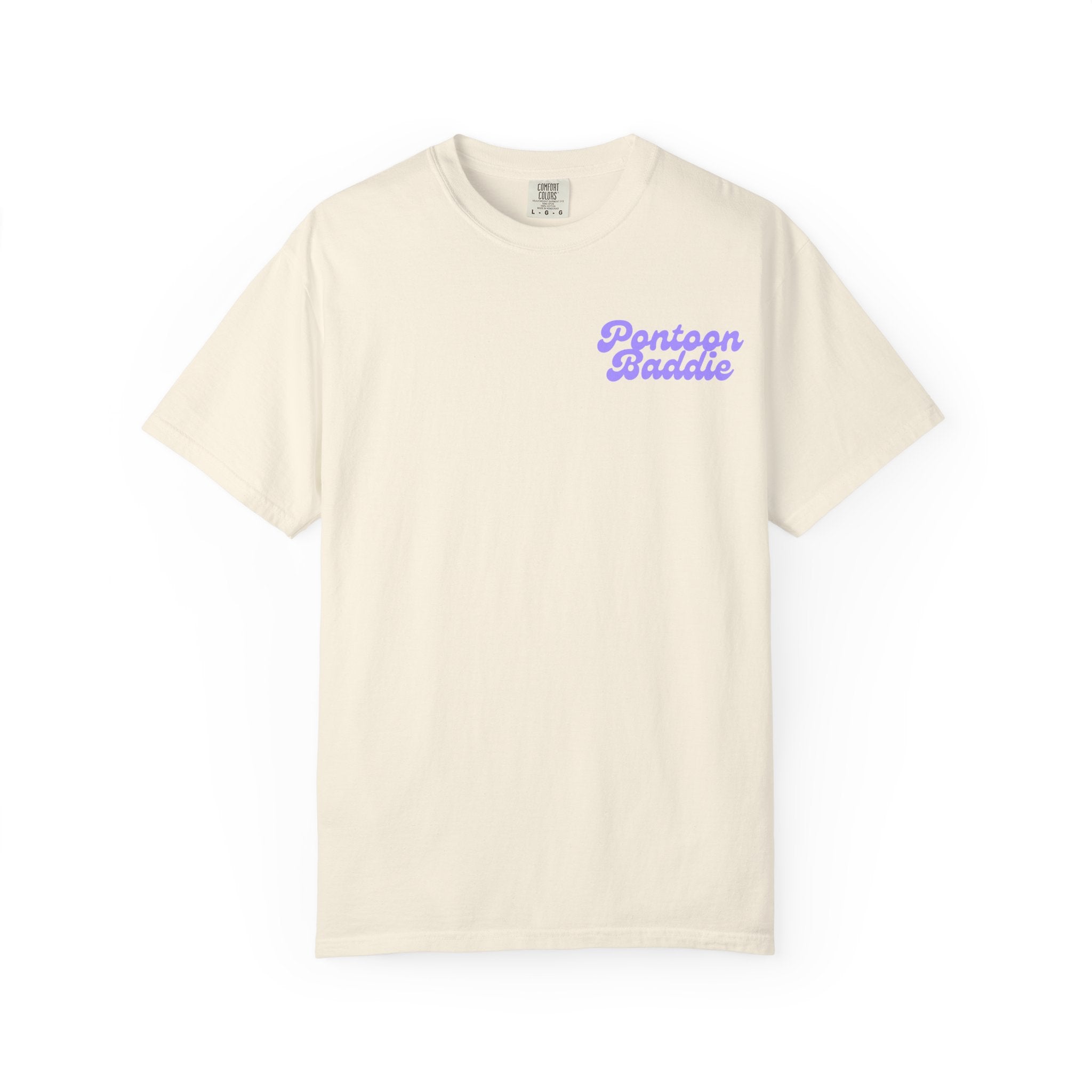 Pontoon Baddie Lake Day Tee-Shirt | Lake vibes | Summer Time Tee