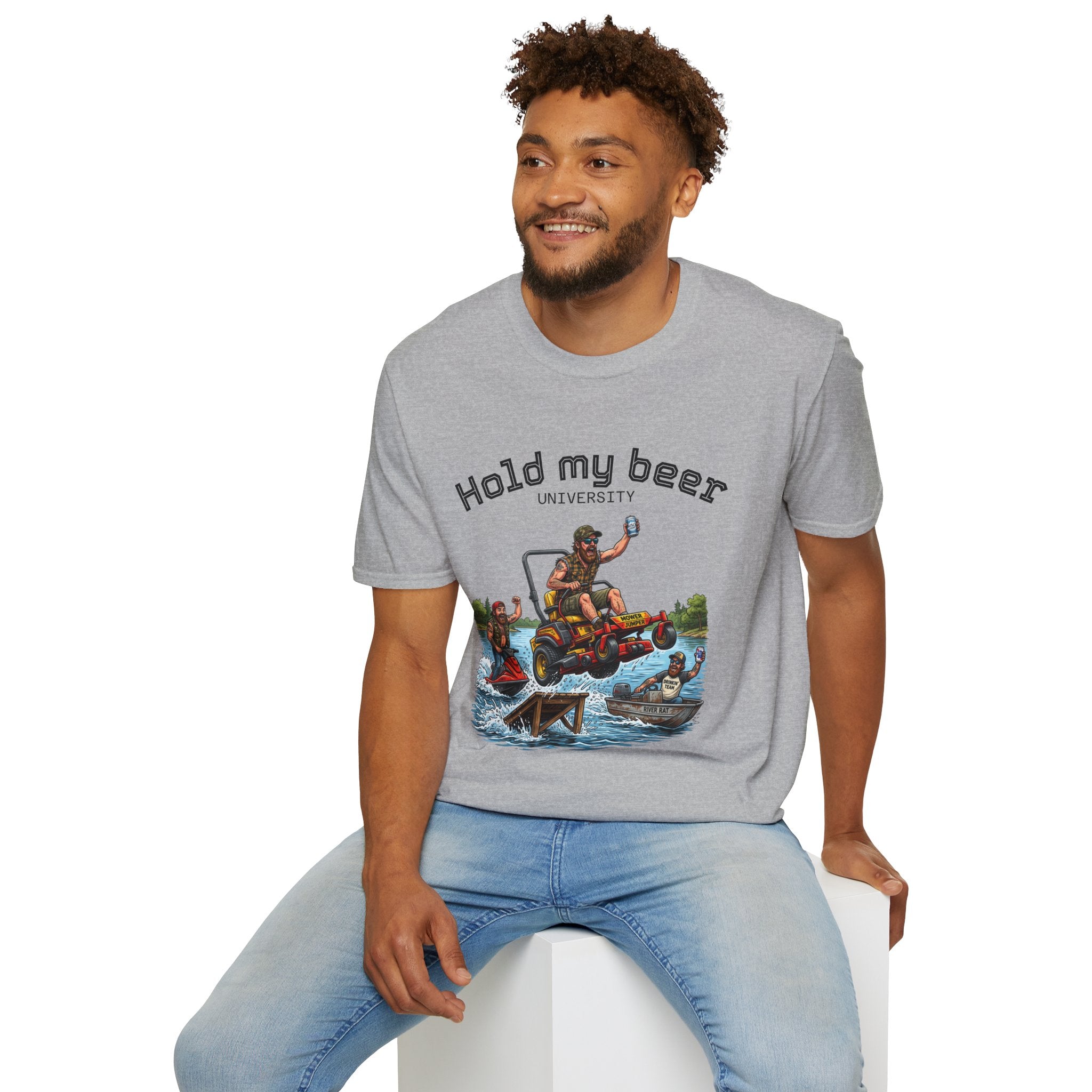 Hold My Beer Tee-Shirt | Lake Day | Jet Ski Funny Summer Tee
