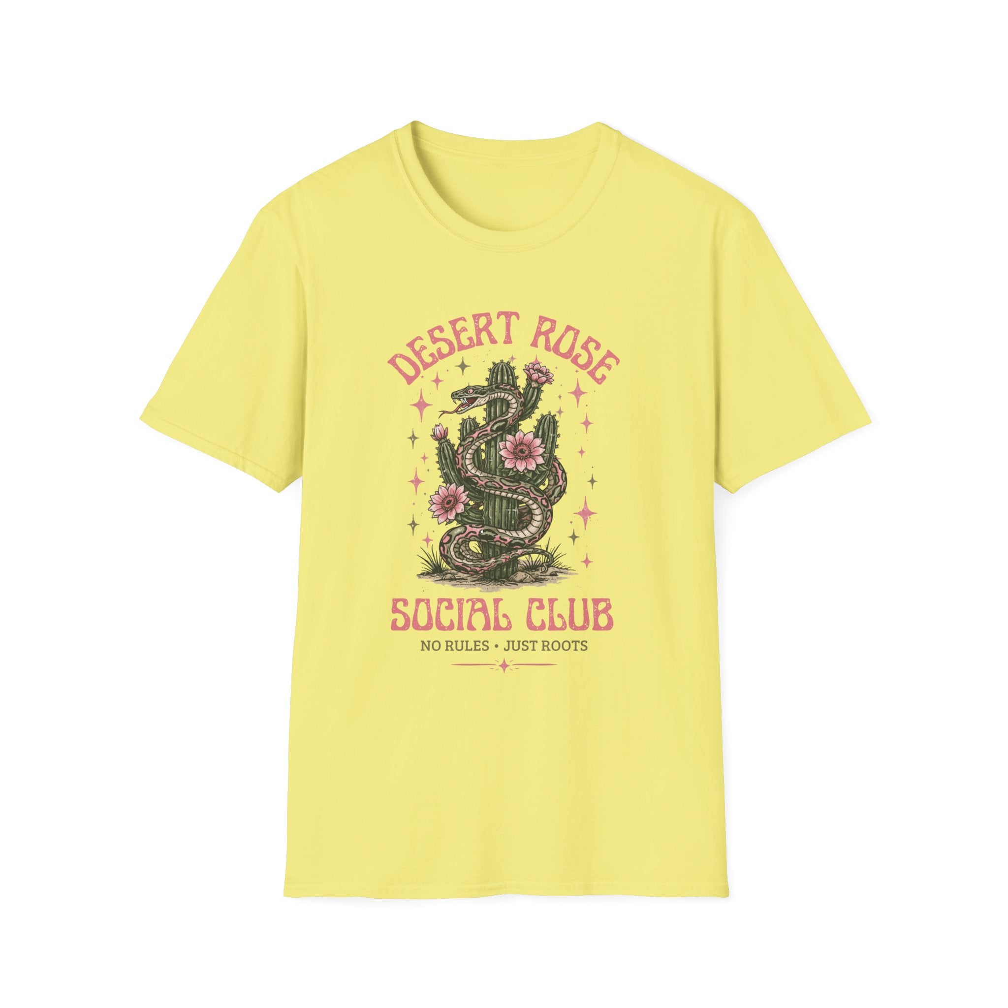 Desert Rose Social Club Tee-Shirt | Snake Graphic Tee