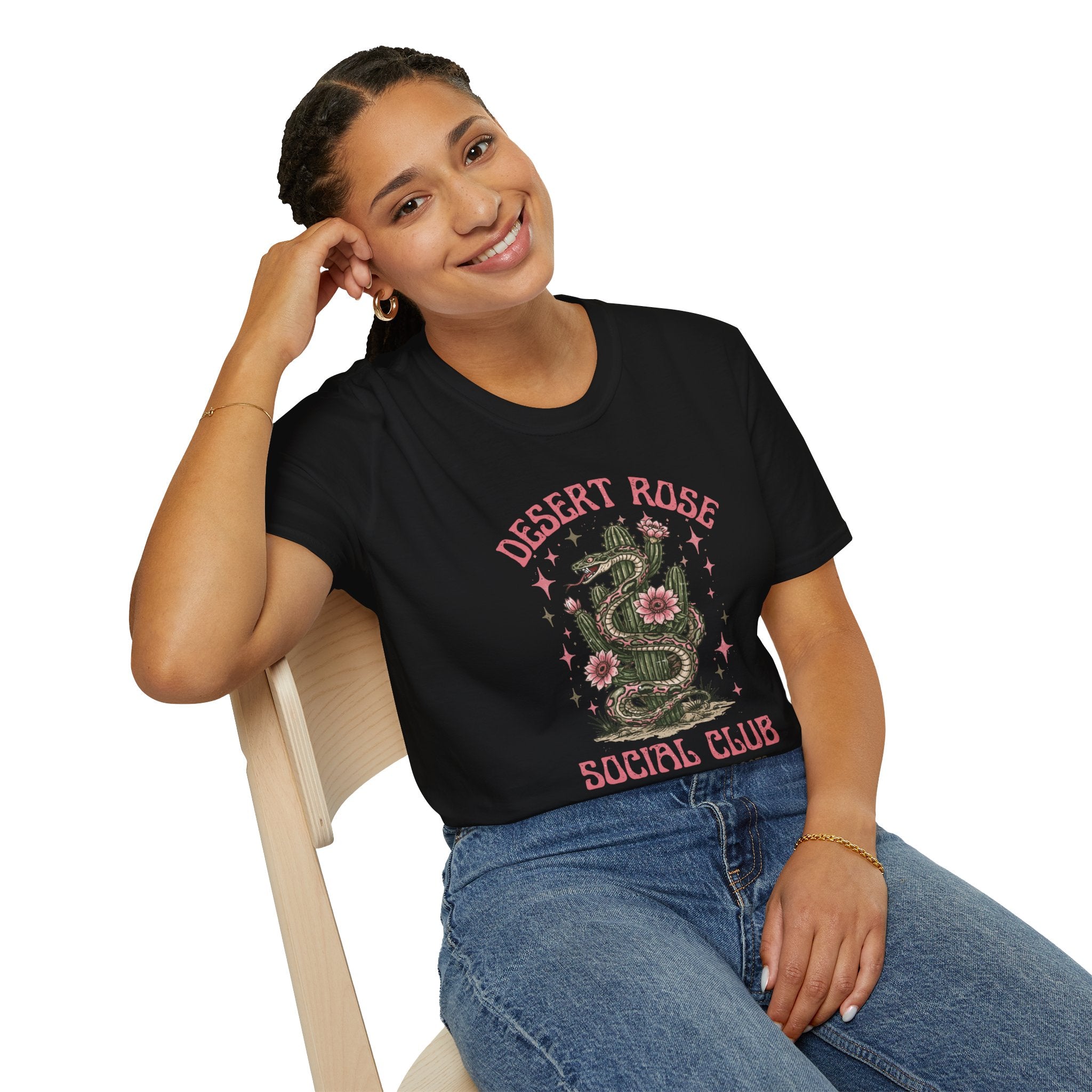 Desert Rose Social Club Tee-Shirt | Snake Graphic Tee