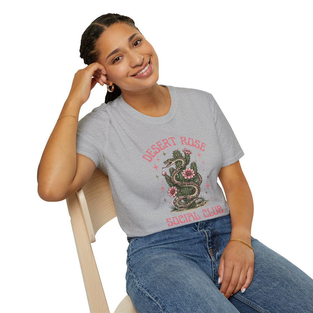 Desert Rose Social Club Tee-Shirt | Snake Graphic Tee