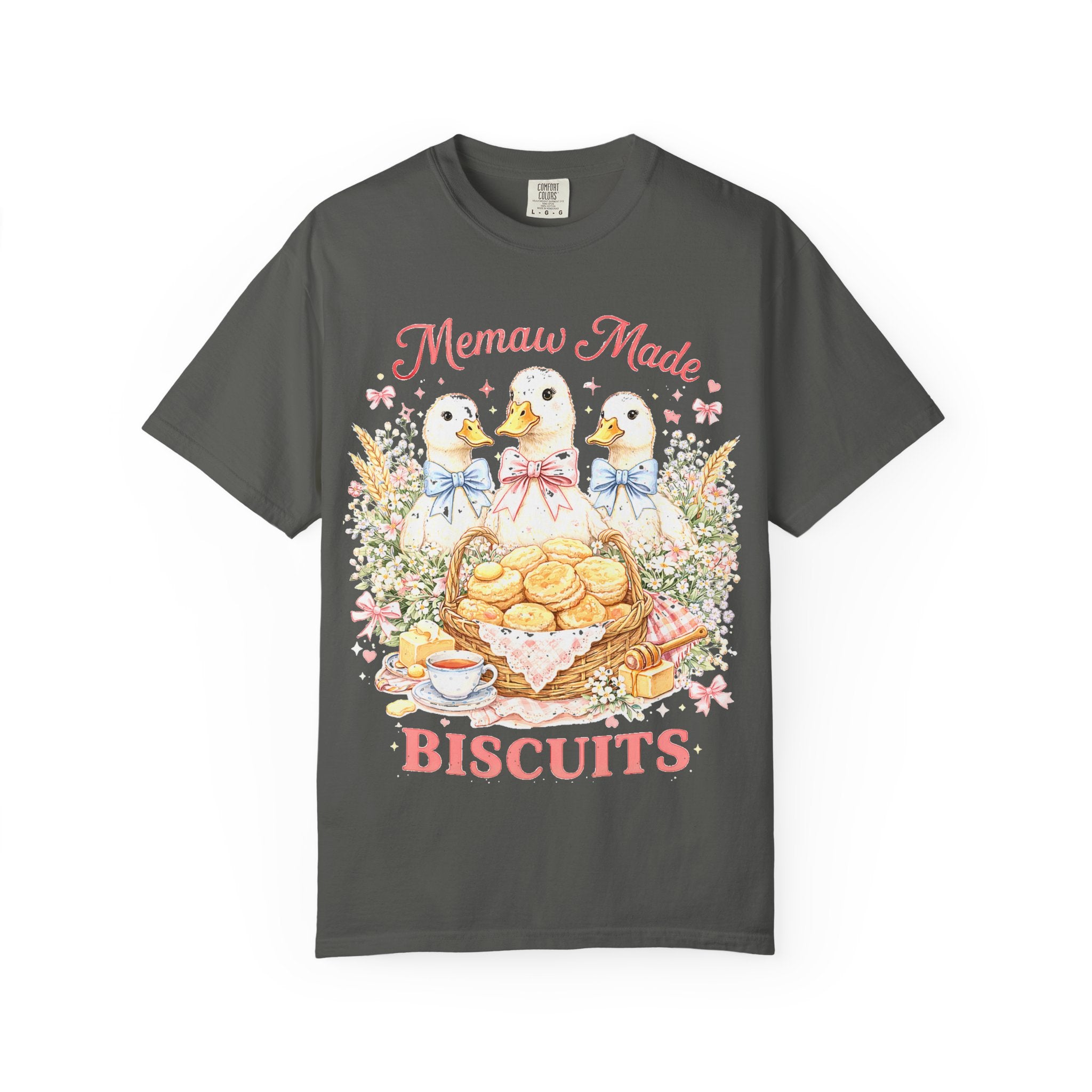 "Memaw Made Biscuits" Funny T-Shirt | Southern Girlie | Cute Ducks