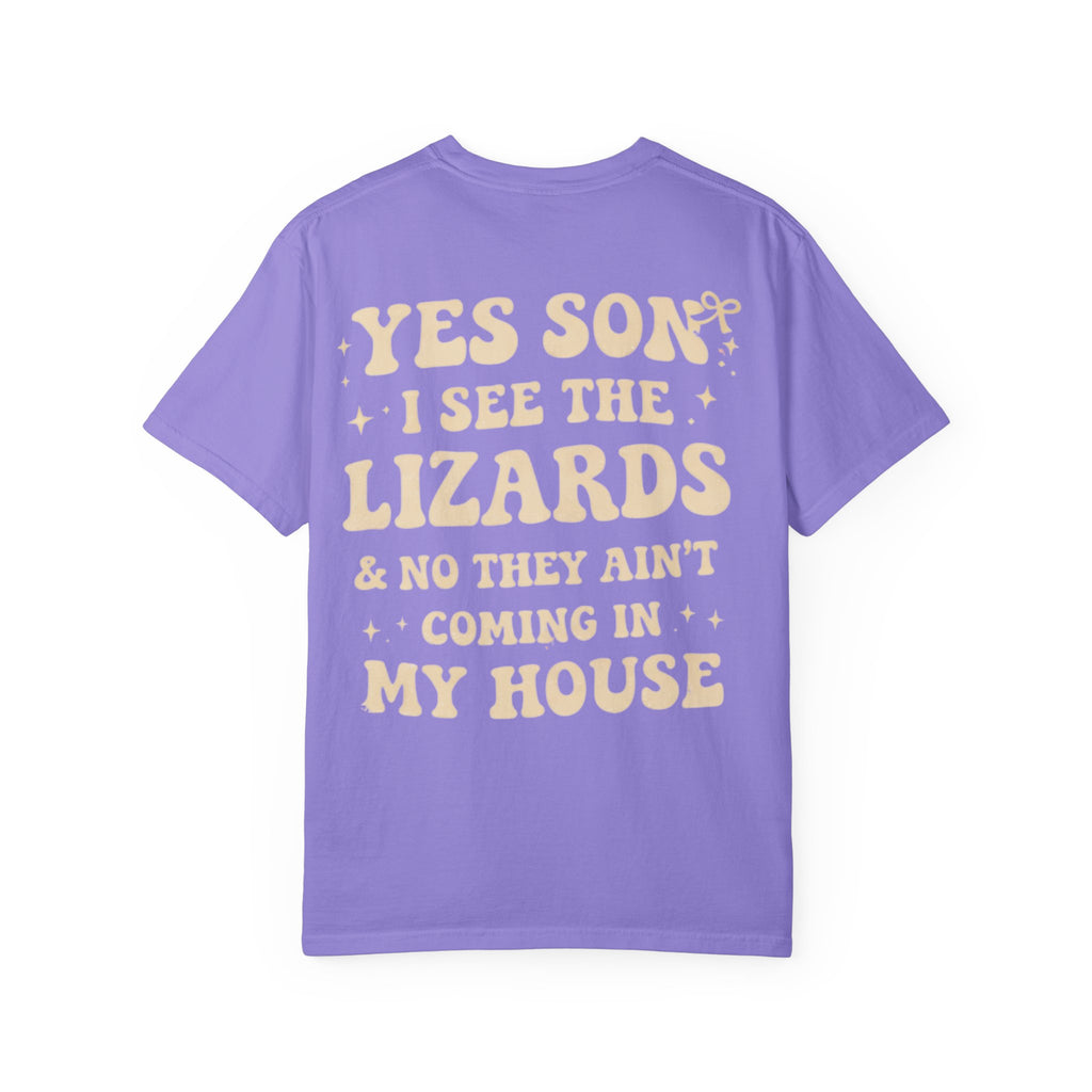 Southern Mama Chronicles T-Shirt | Viral "Yes Son I See the Lizards" Graphic Tee