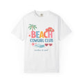 Beachy Southern Cowgirl Club T-Shirt| 'Suntans & Sand' Summer Graphic Tee