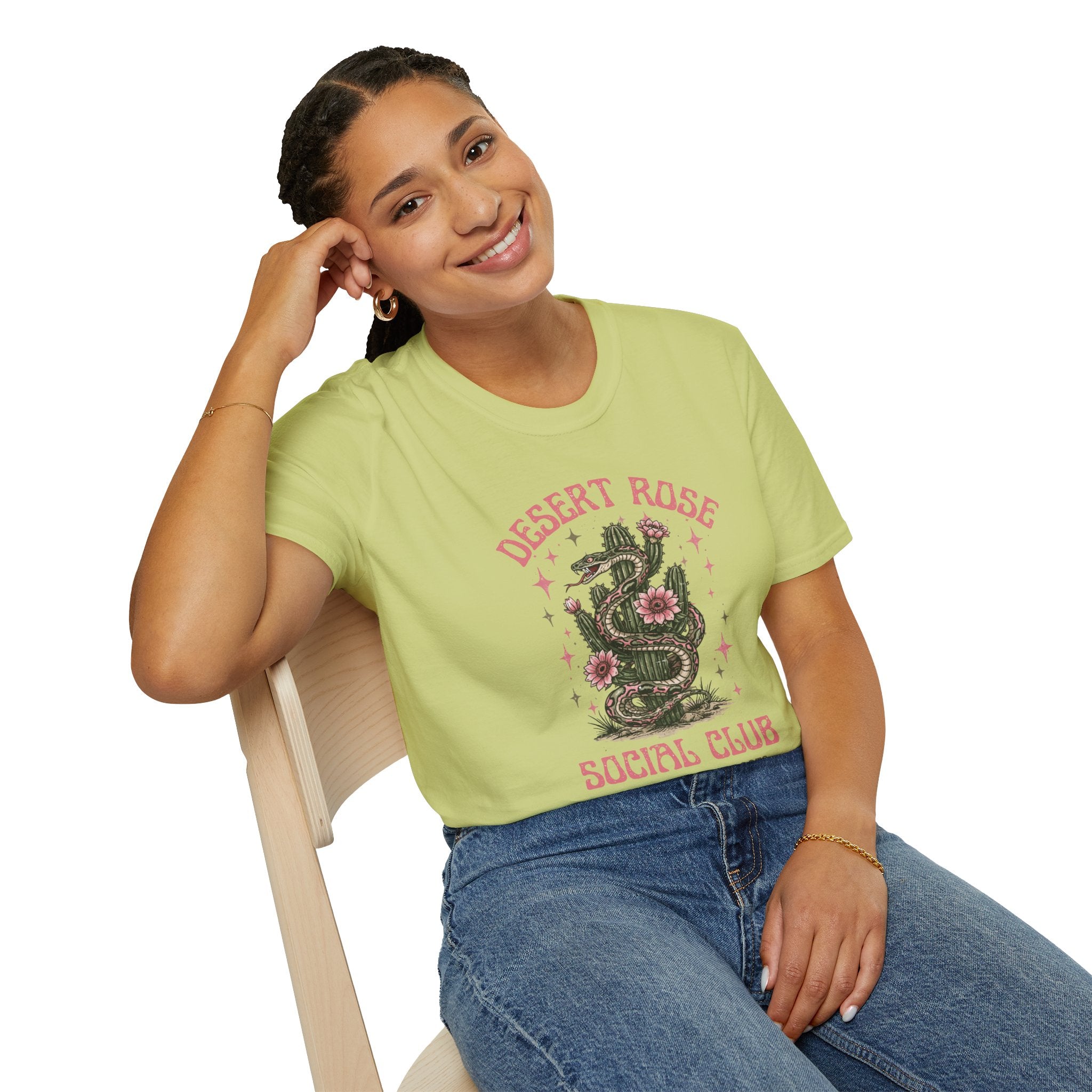Desert Rose Social Club Tee-Shirt | Snake Graphic Tee