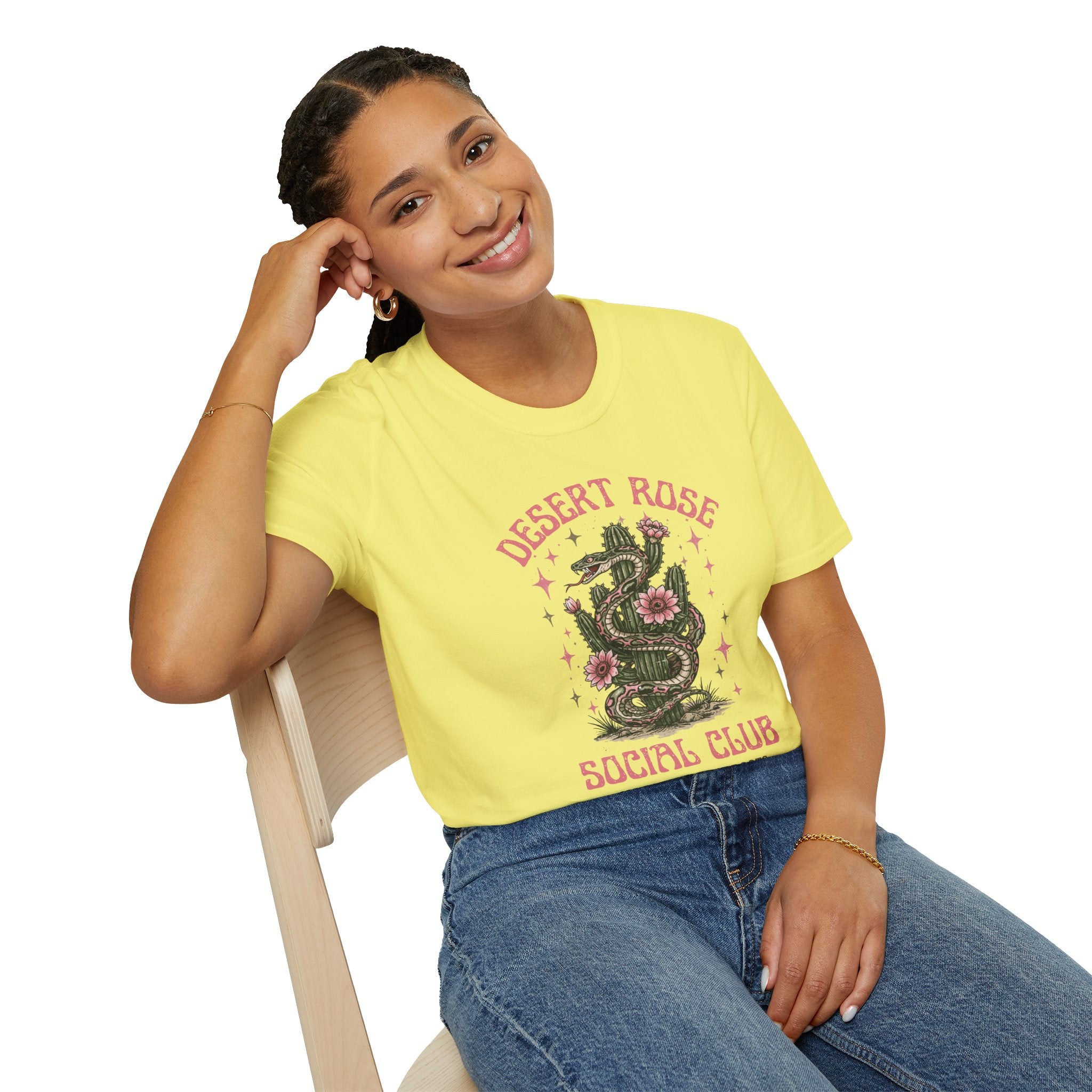 Desert Rose Social Club Tee-Shirt | Snake Graphic Tee