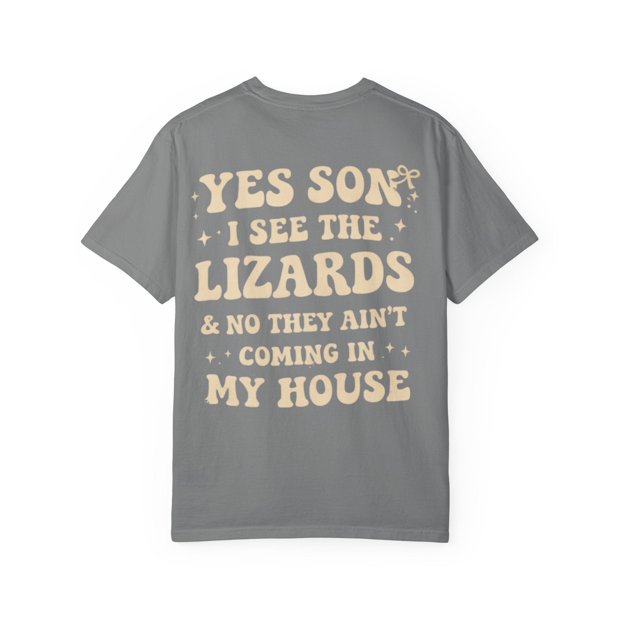 Southern Mama Chronicles T-Shirt | Viral "Yes Son I See the Lizards" Graphic Tee